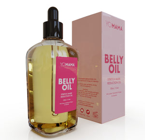Belly Oil-Natural Belly Oil Stretch Mark Reduction Oil | Non-Toxic, Plant-Derived, Mummy-Safe